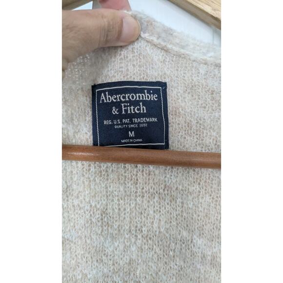 Abercrombie & Fitch Open Front Duster Cardigan Zebra Print - Picture 3 of 7